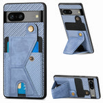 Custodia per cellulare con porta carte di credito in fibra di carbonio, For Realme C30, For Xiaomi 13 Pro, For Xiaomi 13, For Google Pixel 7A