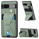 Custodia per cellulare con porta carte di credito in fibra di carbonio, For Realme C30, For Xiaomi 13 Pro, For Xiaomi 13, For Google Pixel 7A