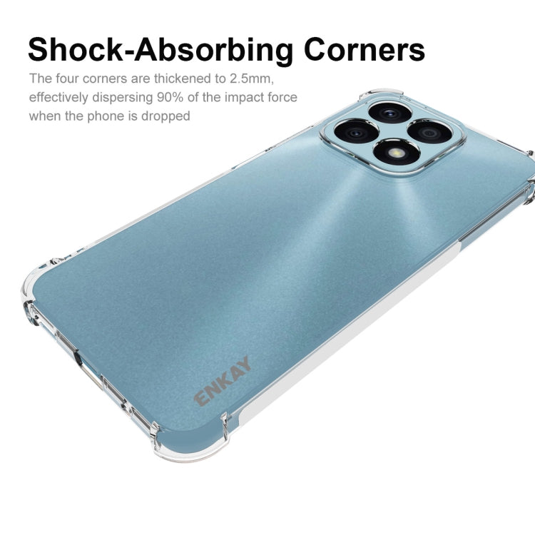 Custodia TPU trasparente per Honor X8A 4G Global
