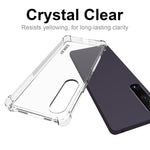 Custodia trasparente TPU per Sony Xperia 1 V