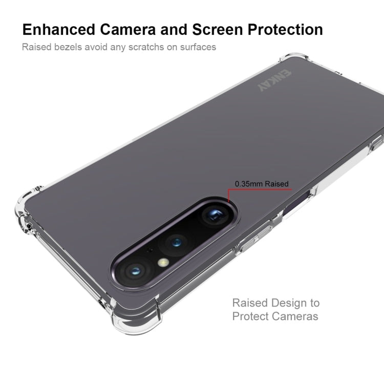 Custodia trasparente TPU per Sony Xperia 1 V