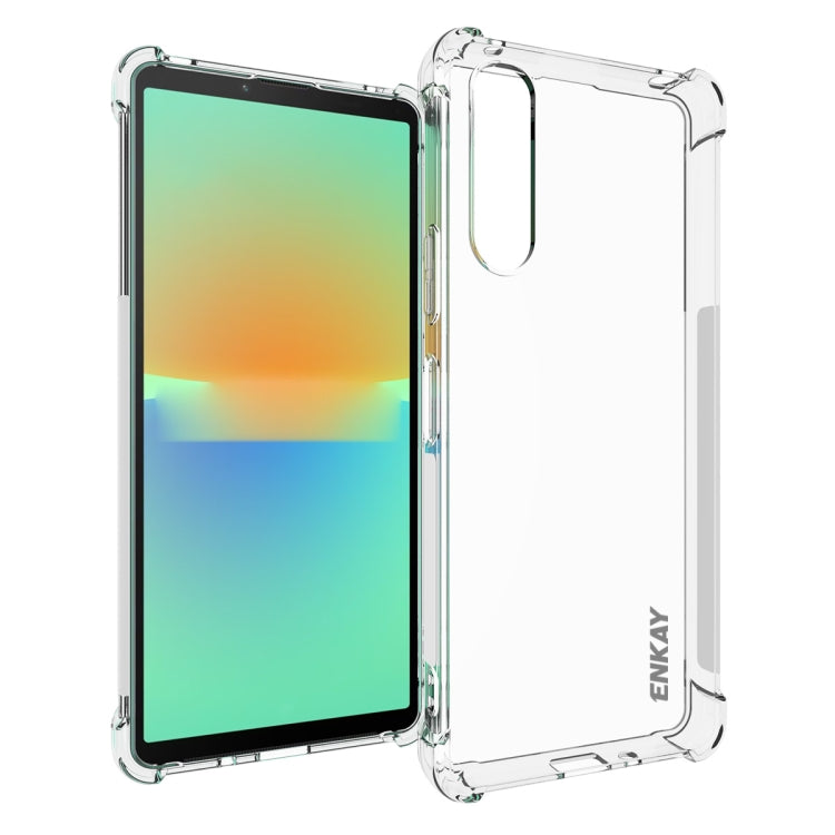 Custodia trasparente in TPU per Sony Xperia 10 V
