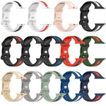 Cinturino in silicone bicolore con fibbia a farfalla, For Apple Watch Ultra 49mm