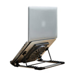 Staffa di supporto per ventola per notebook portatile pieghevole in alluminio regolabile P3, P3