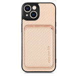 Custodia per telefono magnetica Magsafe in pelle in fibra di carbonio, For iPhone 6 Plus / 6S Plus, For iPhone 13, For iPhone 7 Plus / 8 Plus, For iPhone 11