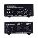 Amplificatore segnale auricolari doppio ingresso XLR
