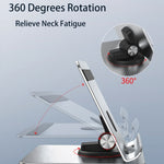 Supporto tablet da tavolo TM08 rotabile 360°