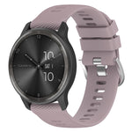 Cinturino per orologio in silicone tinta unita testurizzato a croce da 22 mm, For Garmin Forerunner 265, For Garmin Forerunner 255 Music