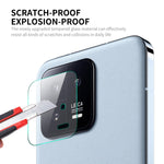 Per Xiaomi 13 ENKAY Hat-Prince 9H Pellicola per fotocamera posteriore in vetro temperato, 1pc, 2pcs, 5pcs, 10pcs