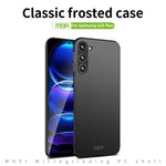 Custodia per telefono rigida ultrasottile MOFI Frosted PC, For Galaxy S26+ 5G, For Galaxy S26 Edge 5G, For Galaxy S26 Ultra 5G, For Galaxy S26 5G, For Galaxy A57 5G, For Galaxy A37 5G, For Galaxy S25 FE 5G, For Galaxy A07 4G