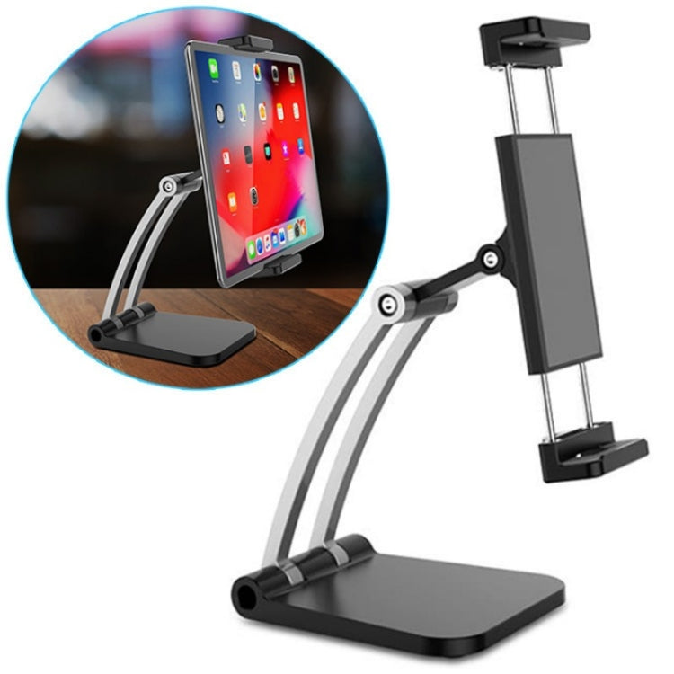 Supporto da tavolo regolabile per smartphone e tablet