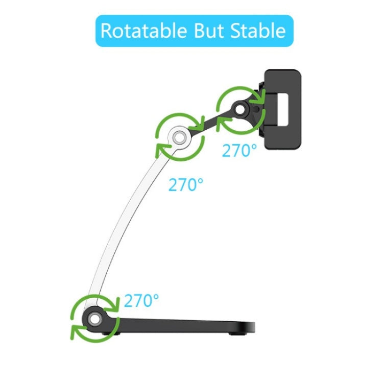 Supporto da tavolo regolabile per smartphone e tablet