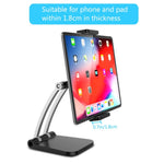 Supporto da tavolo regolabile per smartphone e tablet