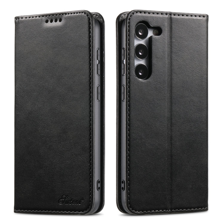 Suteni Calf Texture Custodia orizzontale in pelle flip P Horn, For Samsung Galaxy S24 Ultra 5G, For Samsung Galaxy S24+ 5G, For Samsung Galaxy S24 5G, For Samsung Galaxy S23 Ultra 5G, For Samsung Galaxy S23+ 5G, For Samsung Galaxy S23 5G
