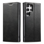 Suteni Calf Texture Custodia orizzontale in pelle flip P Horn, For Samsung Galaxy S24 Ultra 5G, For Samsung Galaxy S24+ 5G, For Samsung Galaxy S24 5G, For Samsung Galaxy S23 Ultra 5G, For Samsung Galaxy S23+ 5G, For Samsung Galaxy S23 5G
