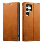 Suteni Calf Texture Custodia orizzontale in pelle flip P Horn, For Samsung Galaxy S24 Ultra 5G, For Samsung Galaxy S24+ 5G, For Samsung Galaxy S24 5G, For Samsung Galaxy S23 Ultra 5G, For Samsung Galaxy S23+ 5G, For Samsung Galaxy S23 5G