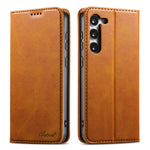 Suteni Calf Texture Custodia orizzontale in pelle flip P Horn, For Samsung Galaxy S24 Ultra 5G, For Samsung Galaxy S24+ 5G, For Samsung Galaxy S24 5G, For Samsung Galaxy S23 Ultra 5G, For Samsung Galaxy S23+ 5G, For Samsung Galaxy S23 5G