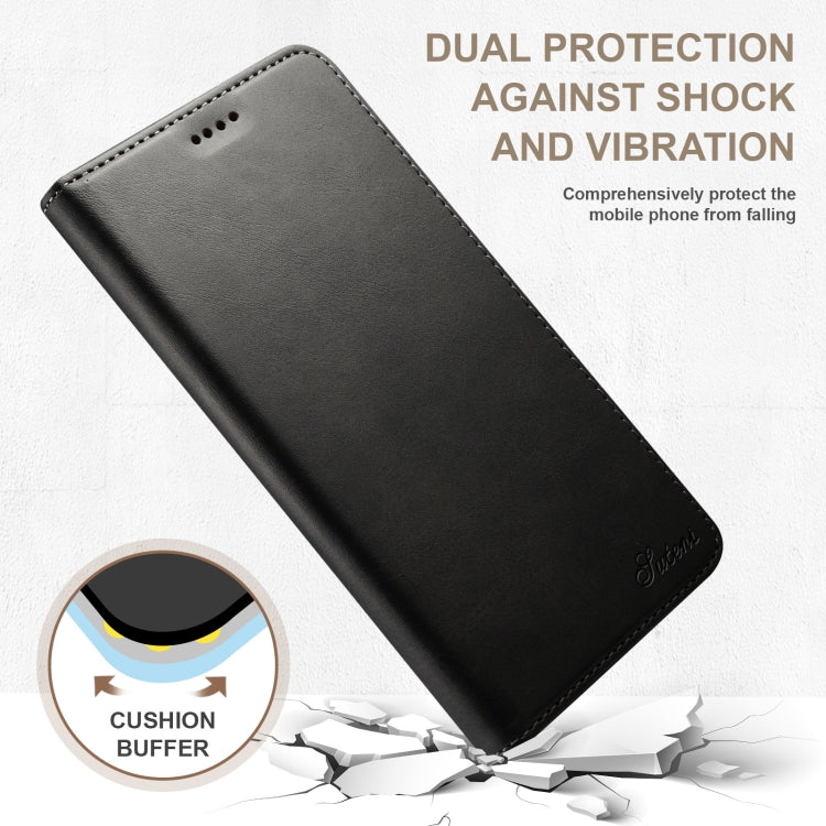 Suteni Calf Texture Custodia orizzontale in pelle flip P Horn, For Samsung Galaxy S24 Ultra 5G, For Samsung Galaxy S24+ 5G, For Samsung Galaxy S24 5G, For Samsung Galaxy S23 Ultra 5G, For Samsung Galaxy S23+ 5G, For Samsung Galaxy S23 5G