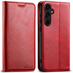 Suteni Calf Texture Custodia orizzontale in pelle flip P Horn, For Samsung Galaxy S26+ 5G, For Samsung Galaxy S26 Ultra 5G, For Samsung Galaxy S26 5G, For Samsung Galaxy S25 5G, For Samsung Galaxy S25+ 5G, For Samsung Galaxy S25 Ultra 5G