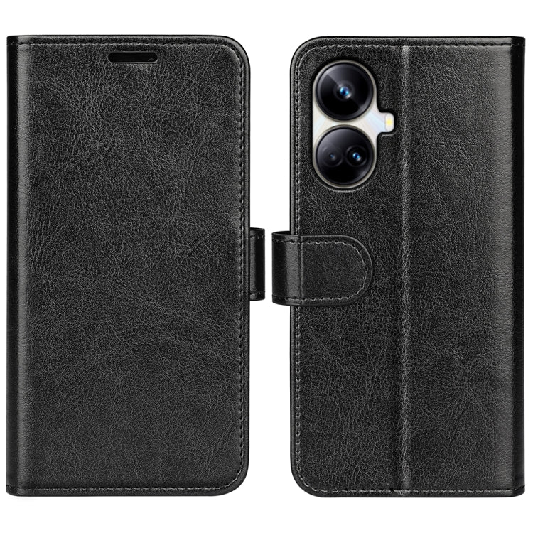 Per Realme 10 Pro + R64 Custodia per cellulare in pelle a conchiglia orizzontale, For Realme 10 Pro+