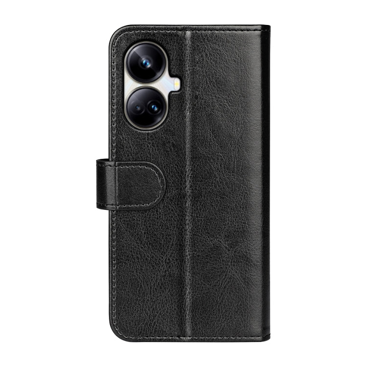Per Realme 10 Pro + R64 Custodia per cellulare in pelle a conchiglia orizzontale, For Realme 10 Pro+