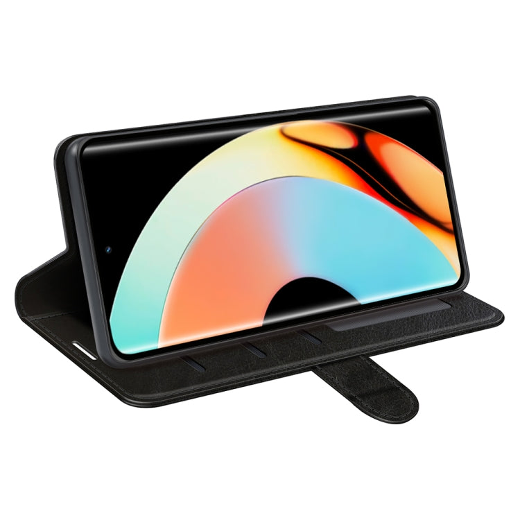 Per Realme 10 Pro + R64 Custodia per cellulare in pelle a conchiglia orizzontale, For Realme 10 Pro+