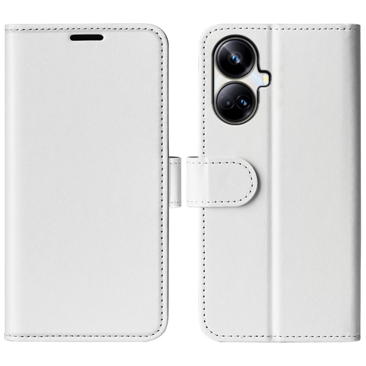 Per Realme 10 Pro + R64 Custodia per cellulare in pelle a conchiglia orizzontale, For Realme 10 Pro+