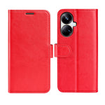 Per Realme 10 Pro + R64 Custodia per cellulare in pelle a conchiglia orizzontale, For Realme 10 Pro+