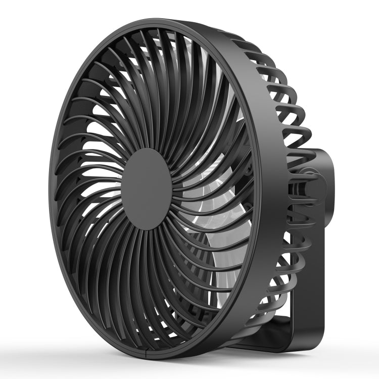 Ventilatore da campeggio per tenda portatile da esterno ricaricabile multifunzionale a LED, Black, White