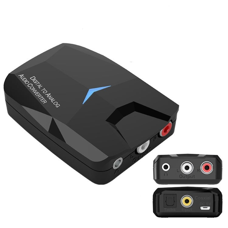 Decodificatore amplificatore ottico MSD-M24 Adattatore audio Bluetooth digitale-analogico RCA coassiale in fibra ottica