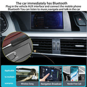 M27 Bluetooth 5.2 Ricevitore musicale stereo wireless Trasmettitore Vivavoce Kit audio Aux da 3,5 mm
