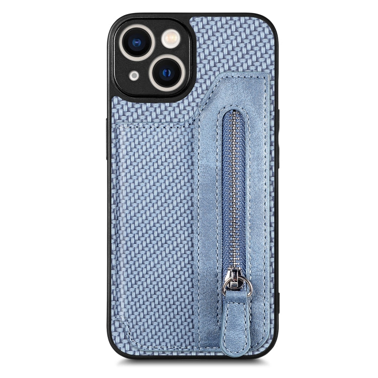 Custodia per cellulare a portafoglio con cerniera orizzontale in fibra di carbonio, For iPhone 13, For iPhone 13 mini, For iPhone 13 Pro, For iPhone 13 Pro Max