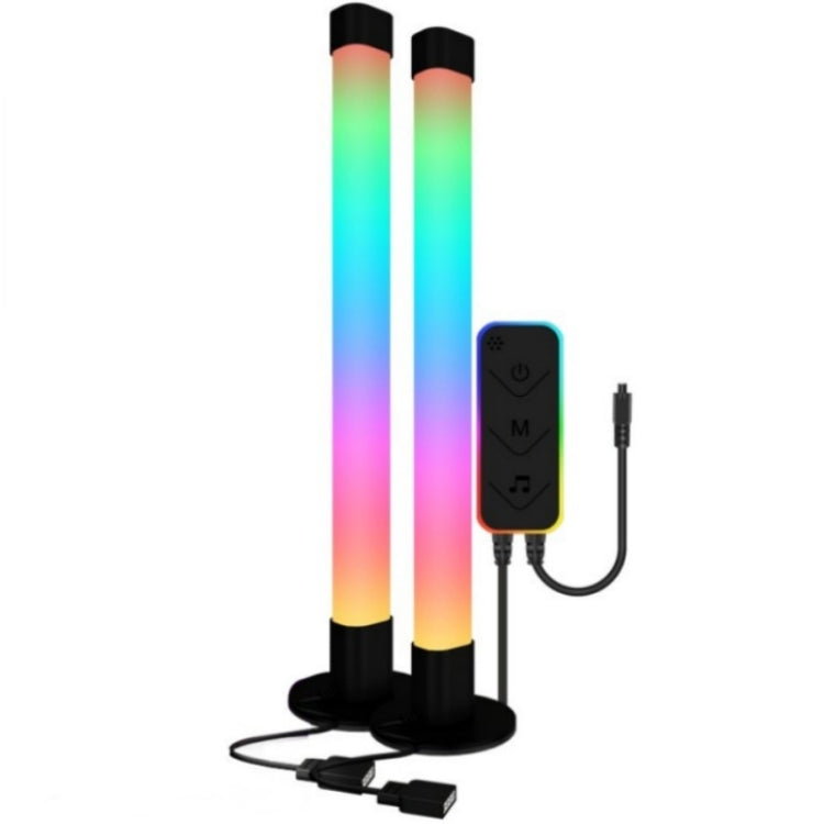 SAL006BS 2 tubi luminosi a LED con sincronizzazione musicale WiFi Smart Night Light