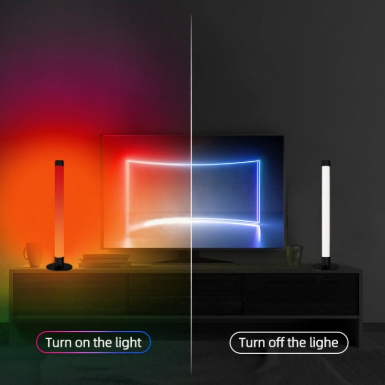 SAL006BS 2 tubi luminosi a LED con sincronizzazione musicale WiFi Smart Night Light