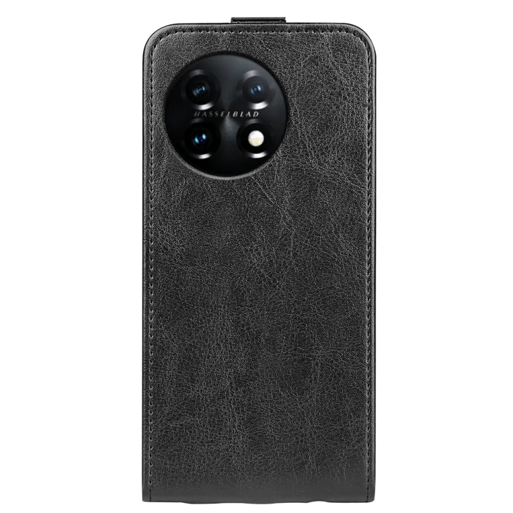 Per OnePlus 11 R64 Custodia in pelle con vibrazione verticale Texture, For OnePlus 11