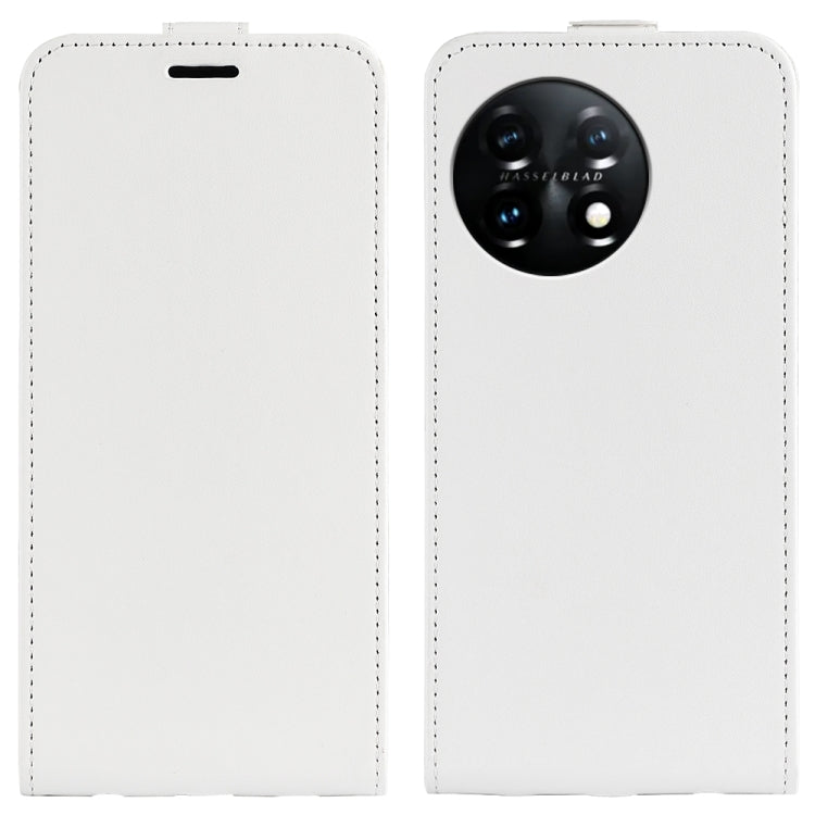 Per OnePlus 11 R64 Custodia in pelle con vibrazione verticale Texture, For OnePlus 11