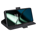 Per OnePlus 11 Custodia per telefono in pelle con fibbia magnetica a doppio lato, For OnePlus 11