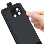 Per Xiaomi Redmi 12C R64 Texture Custodia per telefono in pelle a vibrazione verticale singola, For Xiaomi Redmi 12C
