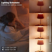Lampadina Smart WiFi 15W E26 E27 RGB e Bianco 4 pezzi