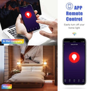 Lampadina Smart WiFi 15W E26 E27 RGB e Bianco 4 pezzi