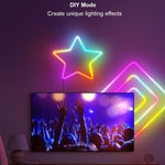 NH021 Impermeabile 3m TUYA WIFI Music Sync RGB Neon Rope Light, NH021