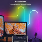 NH021 Impermeabile 3m TUYA WIFI Music Sync RGB Neon Rope Light, NH021