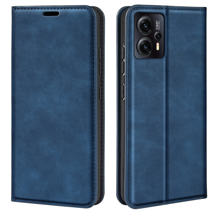 Per Motorola Moto G23 4G / G13 4G Custodia per telefono in pelle con aspirazione magnetica retro-pelle, For Motorola Moto G23 4G / G13 4G
