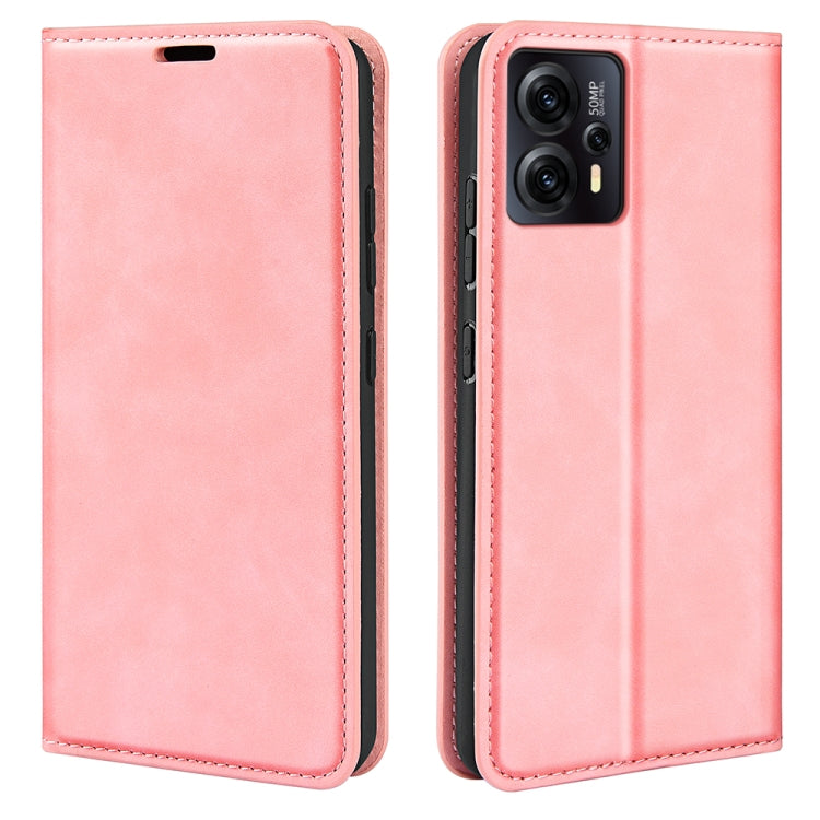 Per Motorola Moto G23 4G / G13 4G Custodia per telefono in pelle con aspirazione magnetica retro-pelle, For Motorola Moto G23 4G / G13 4G