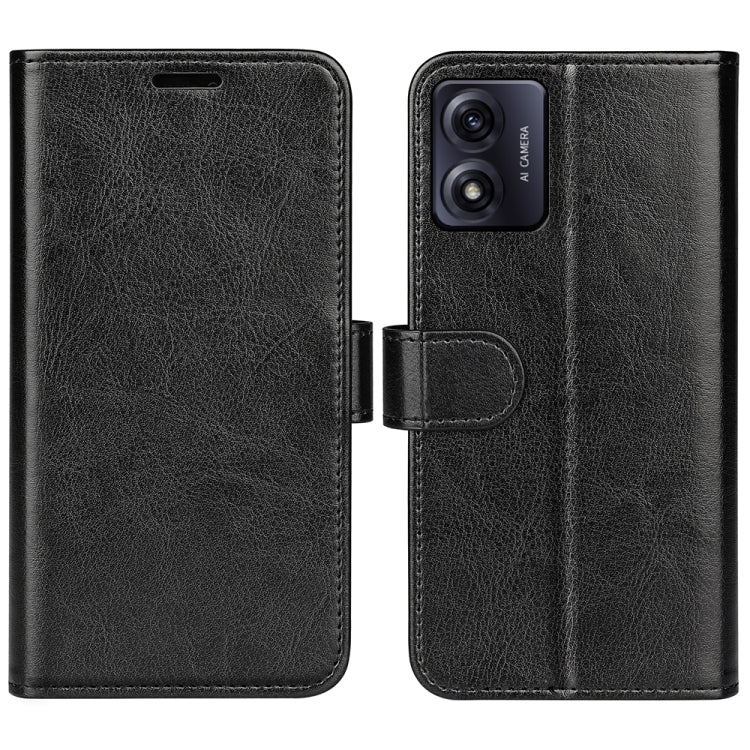 Per Motorola Moto E13 R64 Custodia per cellulare in pelle con vibrazione orizzontale, For Motorola Moto E13