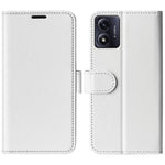 Per Motorola Moto E13 R64 Custodia per cellulare in pelle con vibrazione orizzontale, For Motorola Moto E13