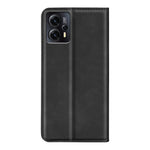 Per Motorola Moto E13 Custodia in pelle con ventosa magnetica retro-pelle, For Motorola Moto E13