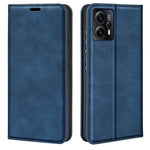 Per Motorola Moto E13 Custodia in pelle con ventosa magnetica retro-pelle, For Motorola Moto E13
