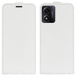 Per Motorola Moto E13 R64 Custodia per cellulare in pelle con vibrazione verticale singola, For Motorola Moto E13