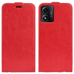 Per Motorola Moto E13 R64 Custodia per cellulare in pelle con vibrazione verticale singola, For Motorola Moto E13